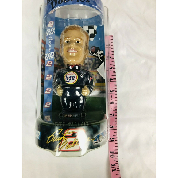 STERLING MARLIN NASCAR BOBBLE DOBBLES NASCAR #40 COORS LIGHT, NEW SEALED 8" - Picture 11 of 11